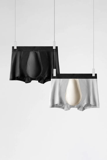 Drapy modal flat pants are lazy and relaxed, and they can be worn outside the house