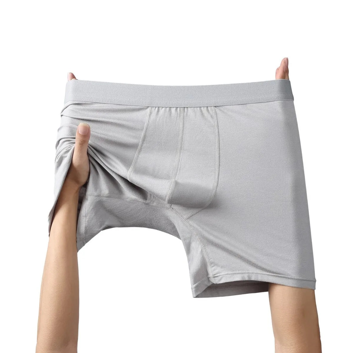 95% Bamboo Fiber 5% Spandex Multipack Men's X-length Long Leg Boxer Classic Design Comfortflex Waistband Underwear Man Sports XL