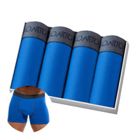 4pcs Cotton Men's Panties Sexy Boxers For Man Trunk High Quality Mens Boxer Underwear Family Male Underpants Gift Calecon
