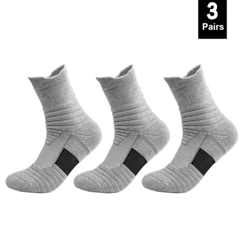 NEW Anti-slip Football Socks Men Women Cotton Sock Short Long Tube Soccer Basketball Sport Socks Breathable Deodorous Socks39-45