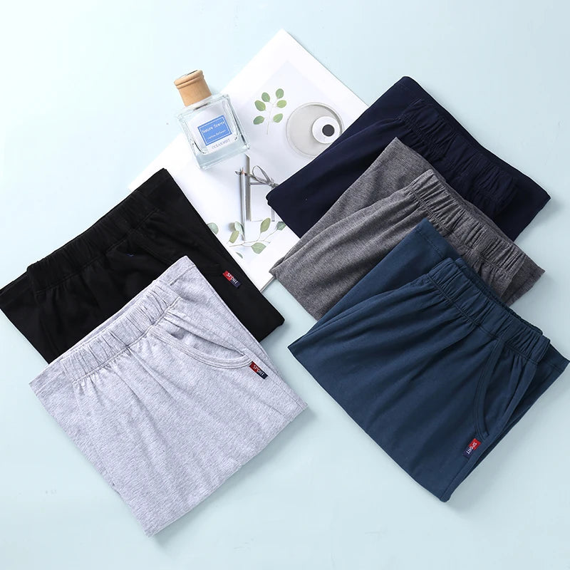 Men's Summer Thin Casual Home Loose Large Size Shorts, Home Beach Shorts, Men's Large Shorts