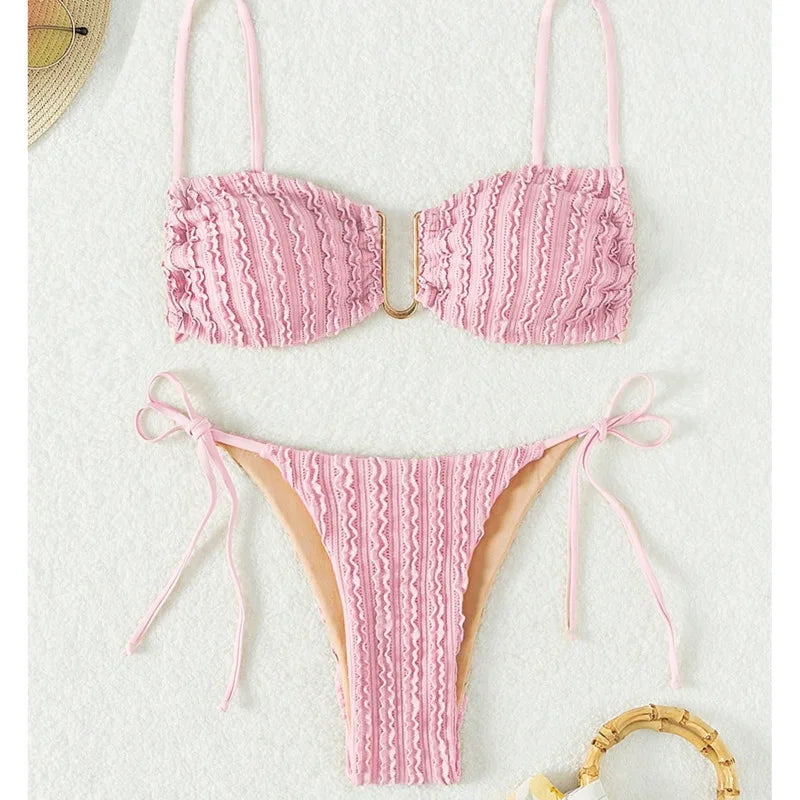 Summer Sexy Bikinis 2026 Women's Swimwear Female Swimsuit For Swim Wear Bathing Suits Brazilian Bikini Set Beachwear Pool Bather