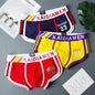 3 Pieces Mens Boxer Shorts 2024 New Multicolor Cotton Mens Underwear Boxer Summer Mid Waist Underpants Breathable Men's Panties