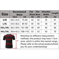 Men Sauna Sweat Short Sleeves Heat Trapping Shirts Sauna Suits Shapewear Waist Slimming Shaper Tops Workout Compression Shirts