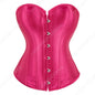 Bustier Corset Tops for Women Overbust Satin Sexy Lace Up Corset Gold Gothic Corset and Bustiers