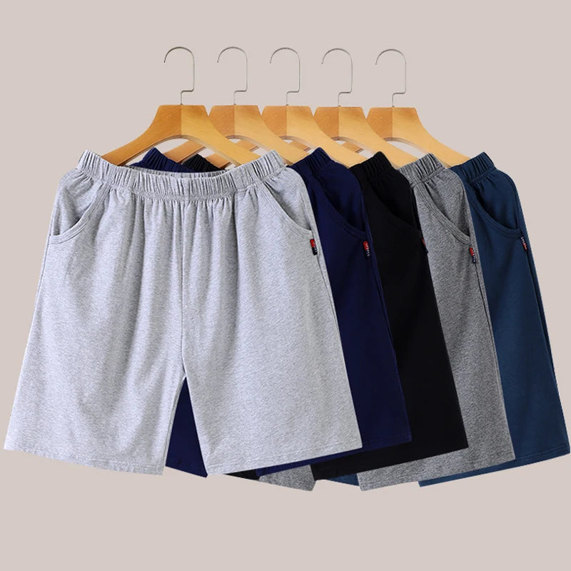 Men's Summer Thin Casual Home Loose Large Size Shorts, Home Beach Shorts, Men's Large Shorts