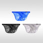 3PCS Japanese men's underwear ice silk low waist sexy triangle pants U convex three-dimensional silky tight